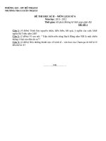 DE KIEM TRA HKII SU 6 