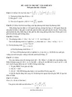 ĐỀ ĐÁP ÁN THI THỬ VÀO 10 MÔN TOÁN HÀ NỘI 20172018