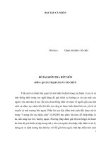 bải kiểm tra hết môn hành vi tổ chức