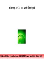 Quan hệ kinh tế quốc tếCH2 NEN KT THE GIOI 