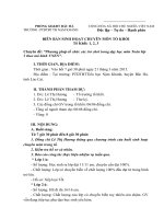 Biên bản sinh hoạt chuyên môn ngày 21 3 