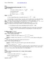 on thi hk i mon toan 11 on thi hk i mon toan 11 