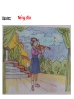 Giáo án điện tử lớp 3  TD tieng dan 