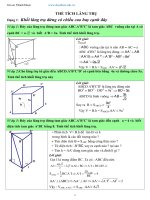 bai tap the tich khoang cach bai tap the tich khoang cach 