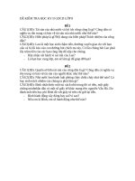 Đề kiểm tra học kì 2 môn giáo dục công dân lớp 8 