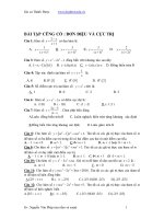 bai tap cung co tinh don dieu va cuc tri bai tap cung co don dieu va cuc tri co da  