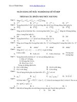 40 cau hoi phan nhi thuc niuton toán 11 