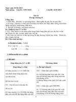 Giáo án hình học 8 tiet 36 on tap c2 