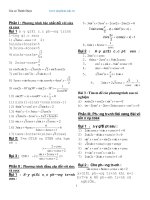 luong giac on thi thpt chi tiet luong giac on thi thptqg phan 2 