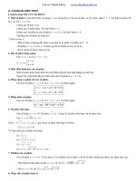 chuyen de so phuc ltdh day du nhat c