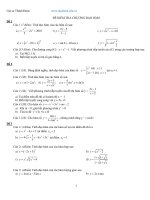 bo de kiem tra chuong dao ham co ban toán 11 