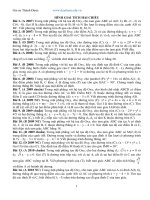 hinh giai tich trong khong gian qua cac de thi hinh giai tich trong mat phang qua cac de thi 