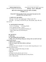 Biên bản sinh hoạt chuyên môn ngày 14 3 