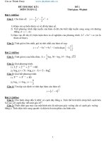 20 de thi thu hk1 toan 12 20 de thi thu hoc ki 1 