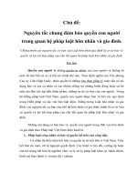Bài tập cá nhân 1 Nguyên tắc chung đảm bảo quyền con người trong quan hệ pháp luật hôn nhân và gia đình