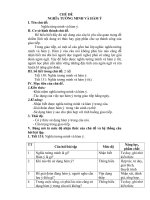 Giáo án Ngữ văn 9  dạy học theo chủ đề: Nghĩa tường minh và hàm ý