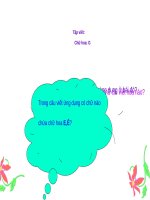 Giáo án điện tử lớp 3  TV on chu hoa g tieptheo 