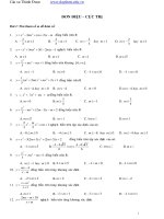 bai tap don dieu cuc tri chua tham so bt don dieu cuc tri chua tham so 