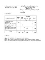 Đề kiểm tra học kì 2 môn giáo dục công dân lớp 8 