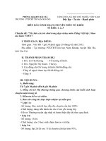 Biên bản sinh hoạt chuyên môn ngày 28 02 