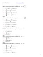 trac nghiem luong giac trac nghiem luong giac 