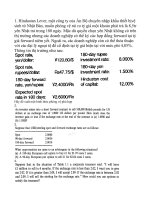 Thanh toán quốc tế Thanh toán quốc tế Bai tap phong ve 