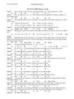 90 cau to hop xac suat toán 11 