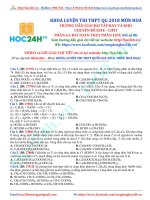 HƯỚNG DẪN GIẢI BÀI TẬP HAY VÀ KHÓ   CHUYÊN ĐỀ ESTE – LIPIT  PHẦN 6.5: BÀI TOÁN THỦY PHÂN ESTE (Đề số 03) 