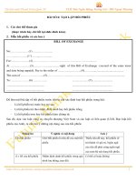 Thanh toán quốc tế THANH TOÁN QUỐC tế bài số 6  