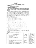 Giáo án dạy học theo chủ đề: Nghĩa tường minh và hàm ý