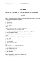 xac suat trac nghiem xac suat trac nghiem 