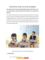 chuan bi cho be vao lop 1 me can sam sua nhung gi 