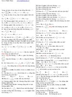 trac nghiem tinh don dieu trac nghiem tinh don dieu 