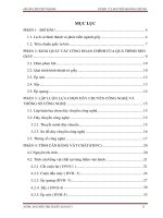 đồ án dây chuyền xeo sản xuất giấy in báo năng suất 100.000 tấnnăm