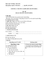 Giáo án công nghệ 8 học kì 2 