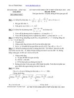 de thi vao lop 10 co dap an de thi vao lop 10 co dap an 