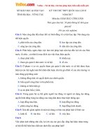 de thi thu thpt quoc gia nam 2017 mon gdcd sở GDDT vũng tàu 