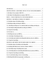 Trang thiết bị điện tàu CONTAINER 1800 TEU   đi sâu nghiên cứu trạm phát điện chính 