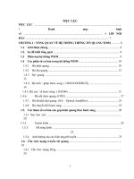 Nghiên cứu phần mềm optisystem xây dựng hệ thống thông tin quang WDM