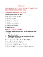 tác động của nguồn vốn oda trong công tác xóa      đói giảm nghèo ở viện nam 