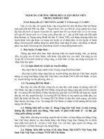 Chương trình rèn luyện đoàn viên trong thời kỳ mới