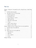 Nghiên cứu cấu tạo và nguyên lí làm việc của máy nghiền liệu 