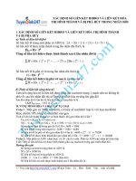 xac dinh so lien ket hidro va lien ket hoa tri duoc hinh thanh va bi pha huy trong nhan doi