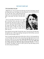 báo cáo giới thiệu tác giả nam cao 