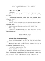 BÀI 11  LUẬT PHÒNG, CHỐNG THAM NHŨNG 