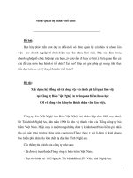 Xây dựng hệ thống mô tả công việc và đánh giá kết quả làm việc tại công ty bảo việt nghệ an