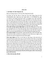 Dự án đổi mới mô hình quản lý ban tổ chức tại  sở giao dịch chứng khoán hà nội 