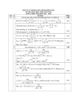 Huong dan cham de thi chon HSG cap tinh 12  hai duong 