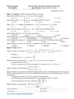 thi thử vào 10 môn toán 2015 2016 huyện giao thủy 