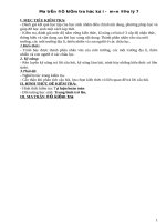 Đề kiểm tra học kì 1 môn địa lý lớp 7 